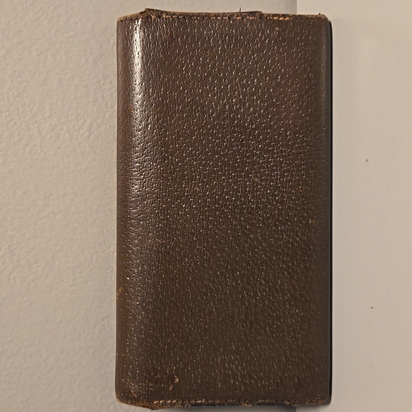 Gucci Vintage Kisslock Wallet Brown Leather - Picture 9 of 13